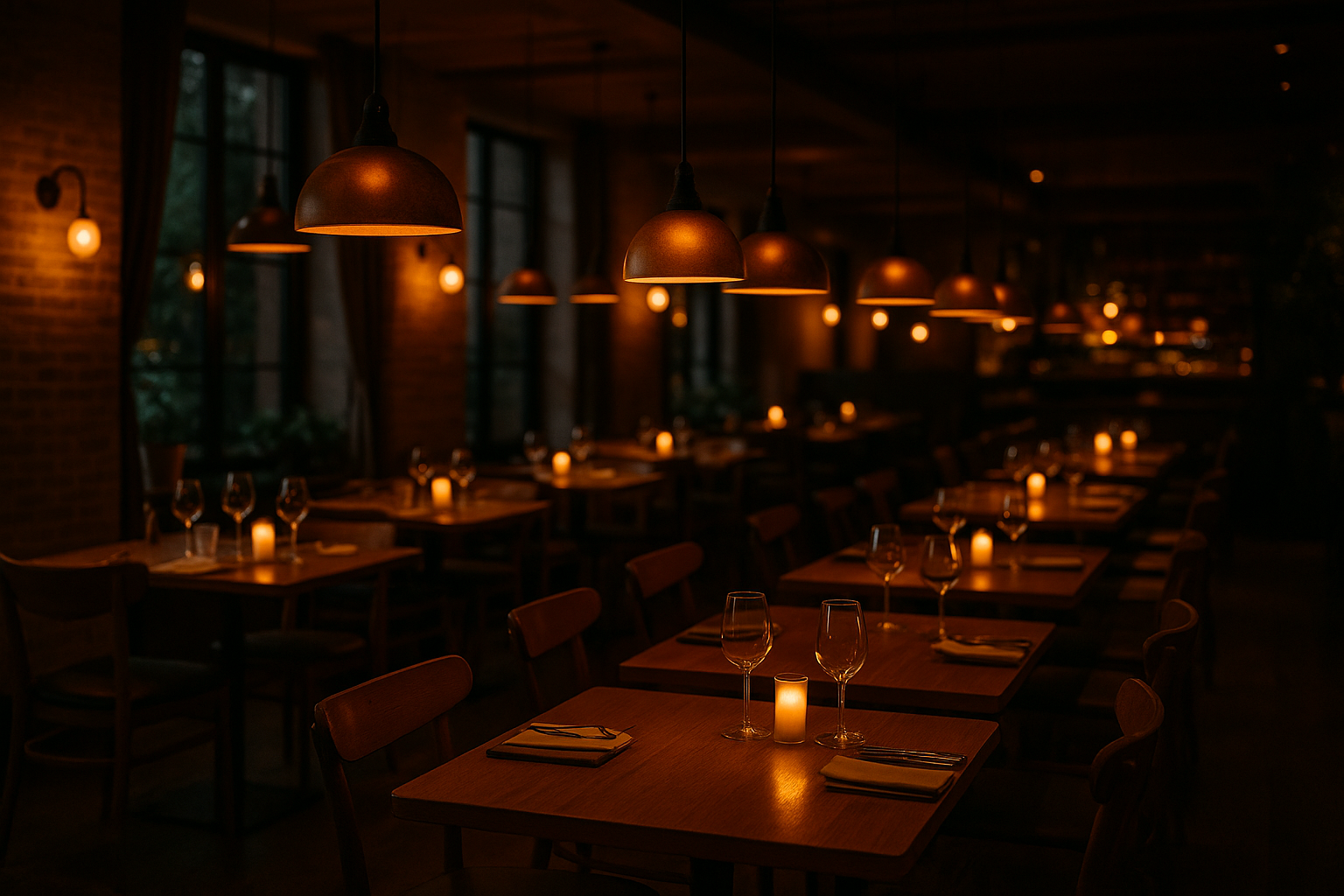 Warm Lighting Ideas for Restaurants UAE