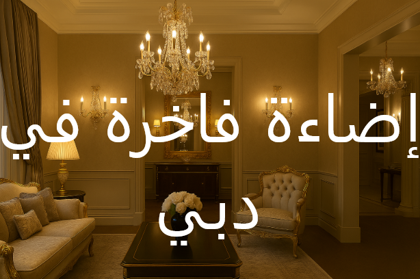 إضاءة فاخرة في دبي