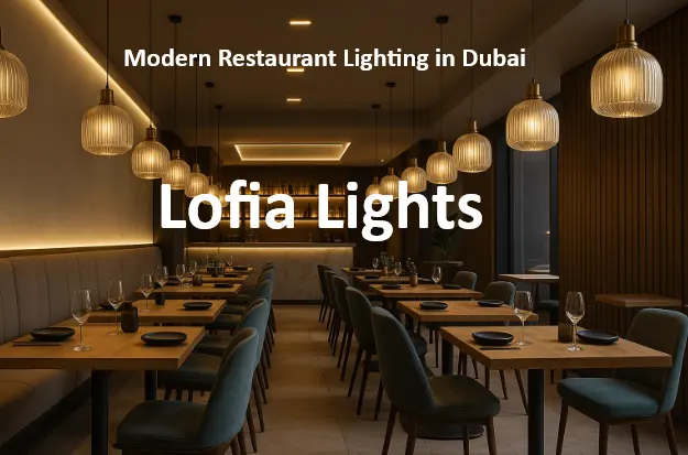 Modern Restaurant Lighting Dubai