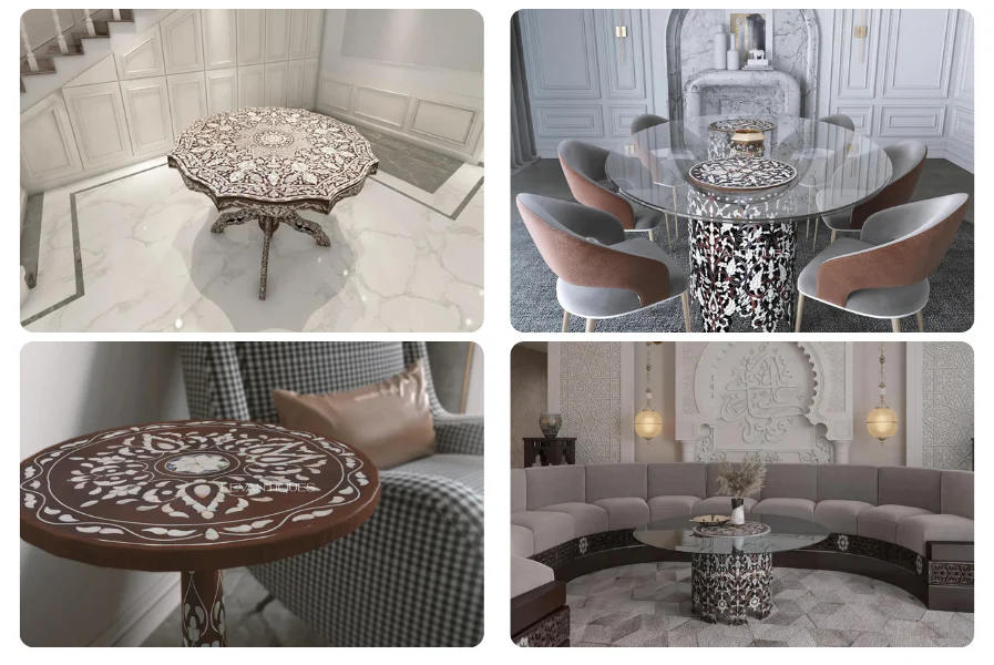 تصميم ركن قهوة رمضاني فاخر